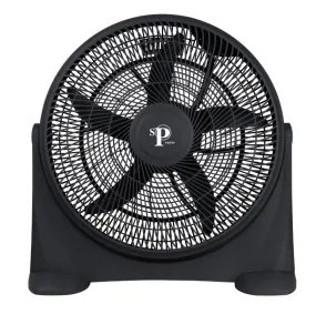 Sp Fan Boxx Black Table Fan 20 Inches / Timer / 5 Butterflies