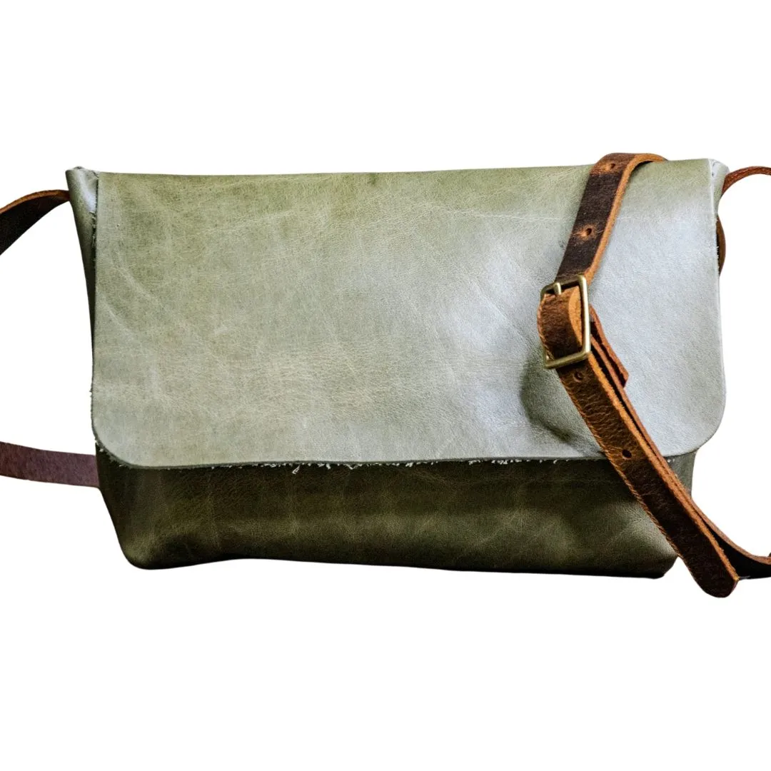 Special Edition Colors | Eco-Friendly Leather Mini Satchel Bag | Small Crossbody Bag