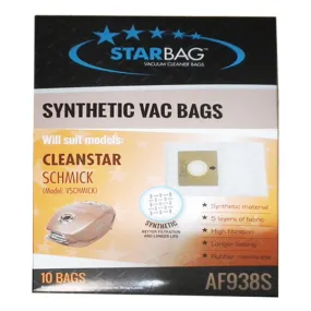 Starbag AF938S Synthetic Vacuum Cleaner Bags