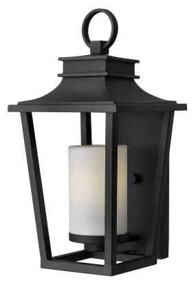 Sullivan Small Wall Mount Lantern in Black