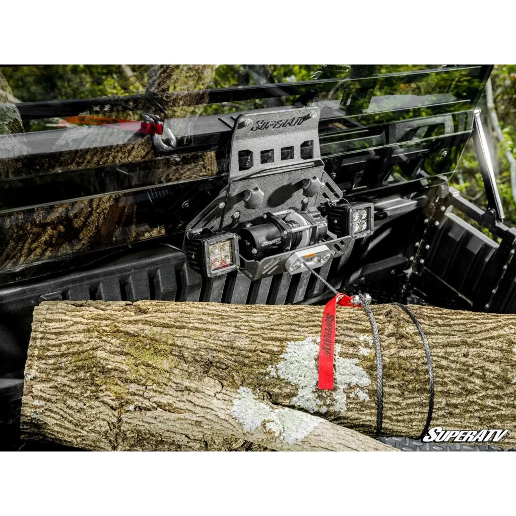 SuperATV Kawasaki Mule Pro Bed Winch