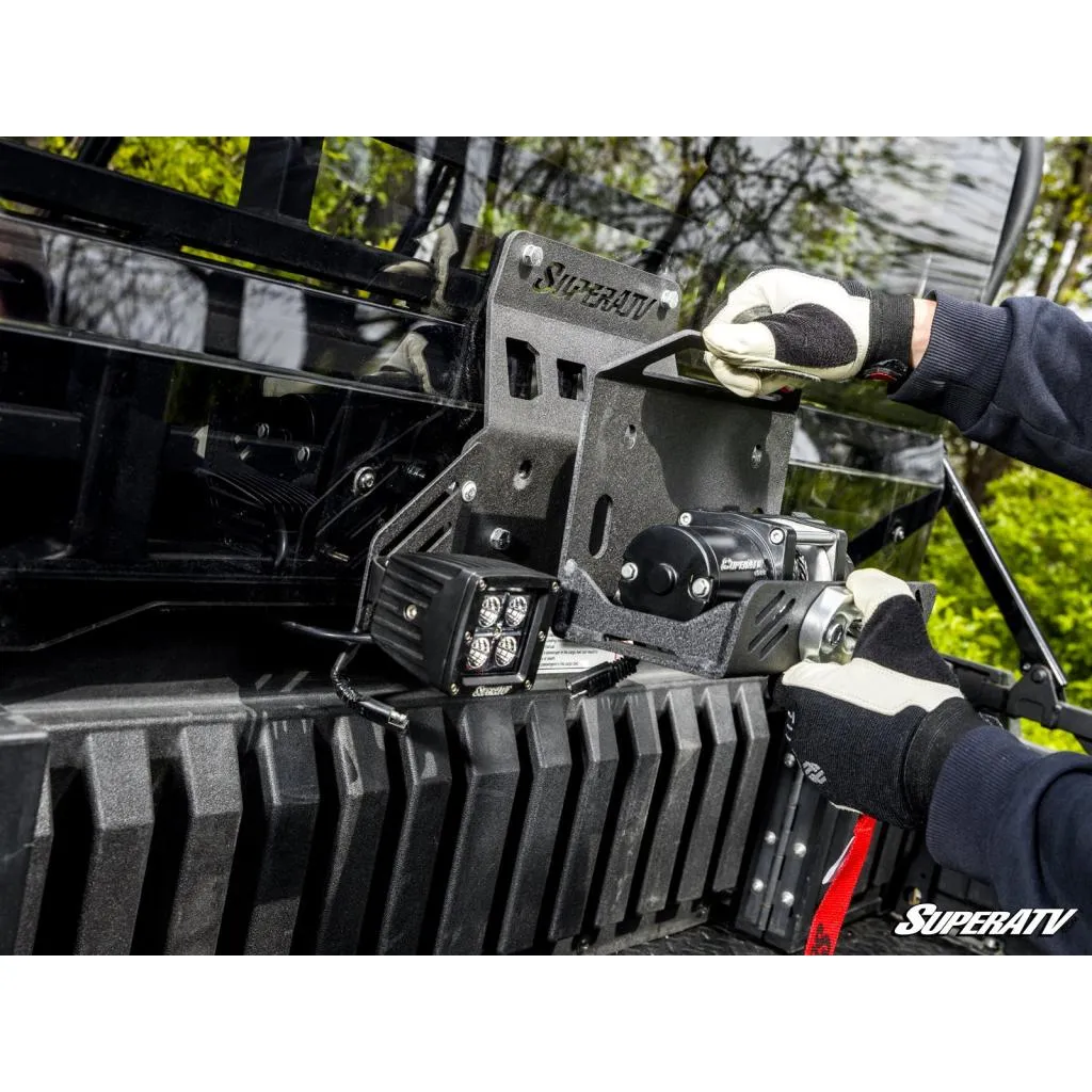 SuperATV Kawasaki Mule Pro Bed Winch