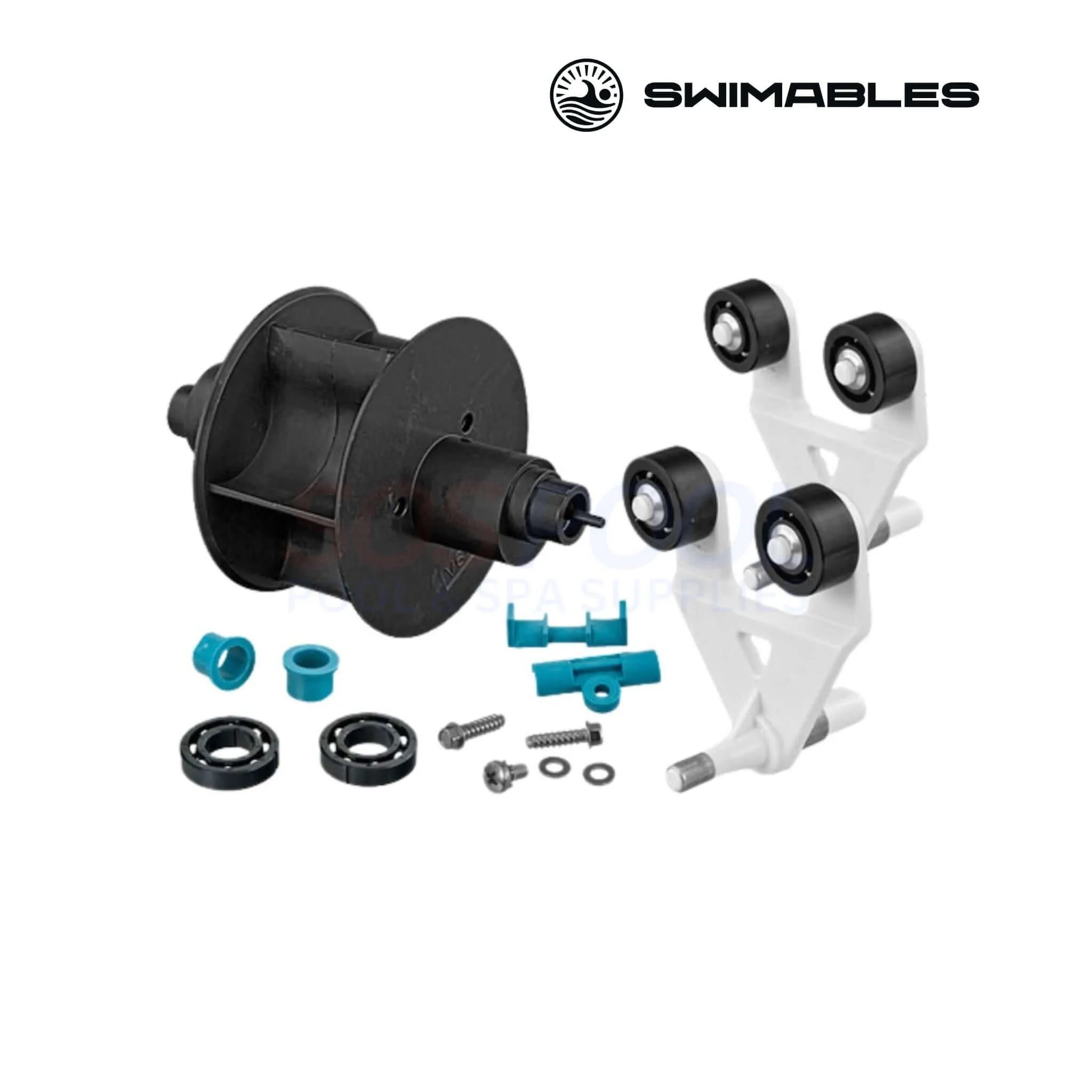 Swimables Universal A-Frame And Turbine Kit For Hayward Navigator Pool Vac Cleaners | AXV621DAT | SW-61-621