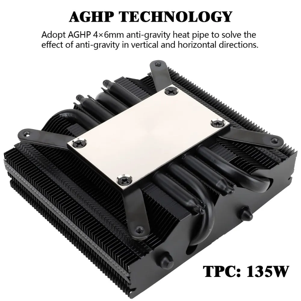 Thermalright AXP90 X47 Black Low Profile CPU Air Cooler