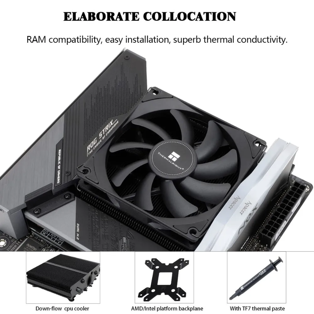 Thermalright AXP90 X47 Black Low Profile CPU Air Cooler