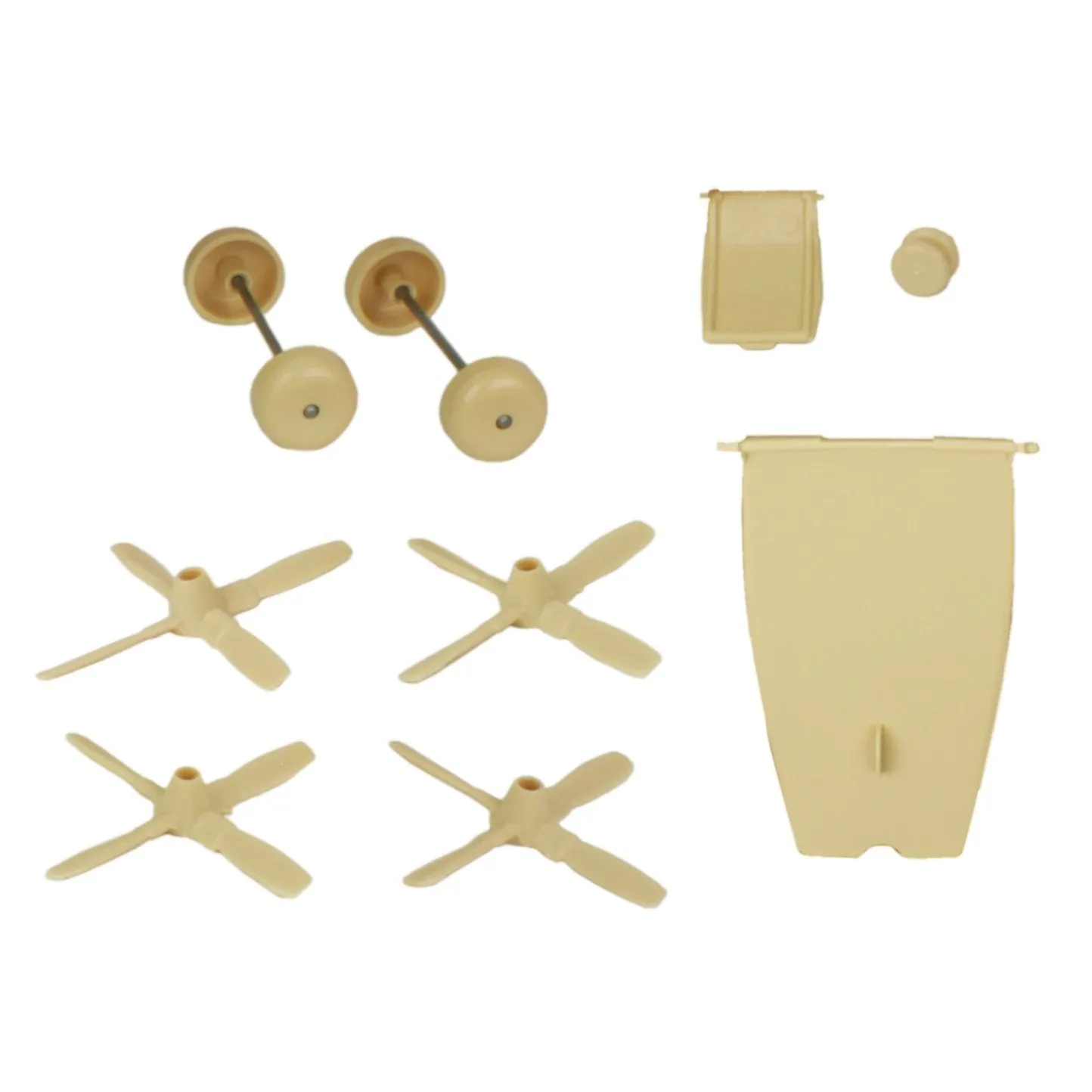 TimMee Plastic Army Men C130 Tan Replacement Parts - Made in USA