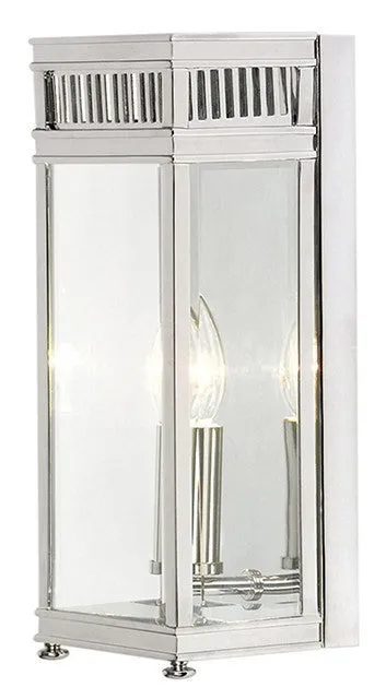 Tintle Half Lantern Small Polished Chrome - ID 7892