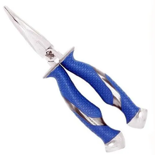 Titanium Bonded Pliers - 8.5" Bent Needle Nose