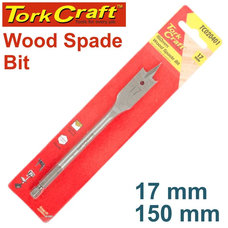 Tork Craft Spade Bit 17Mm 150Mm