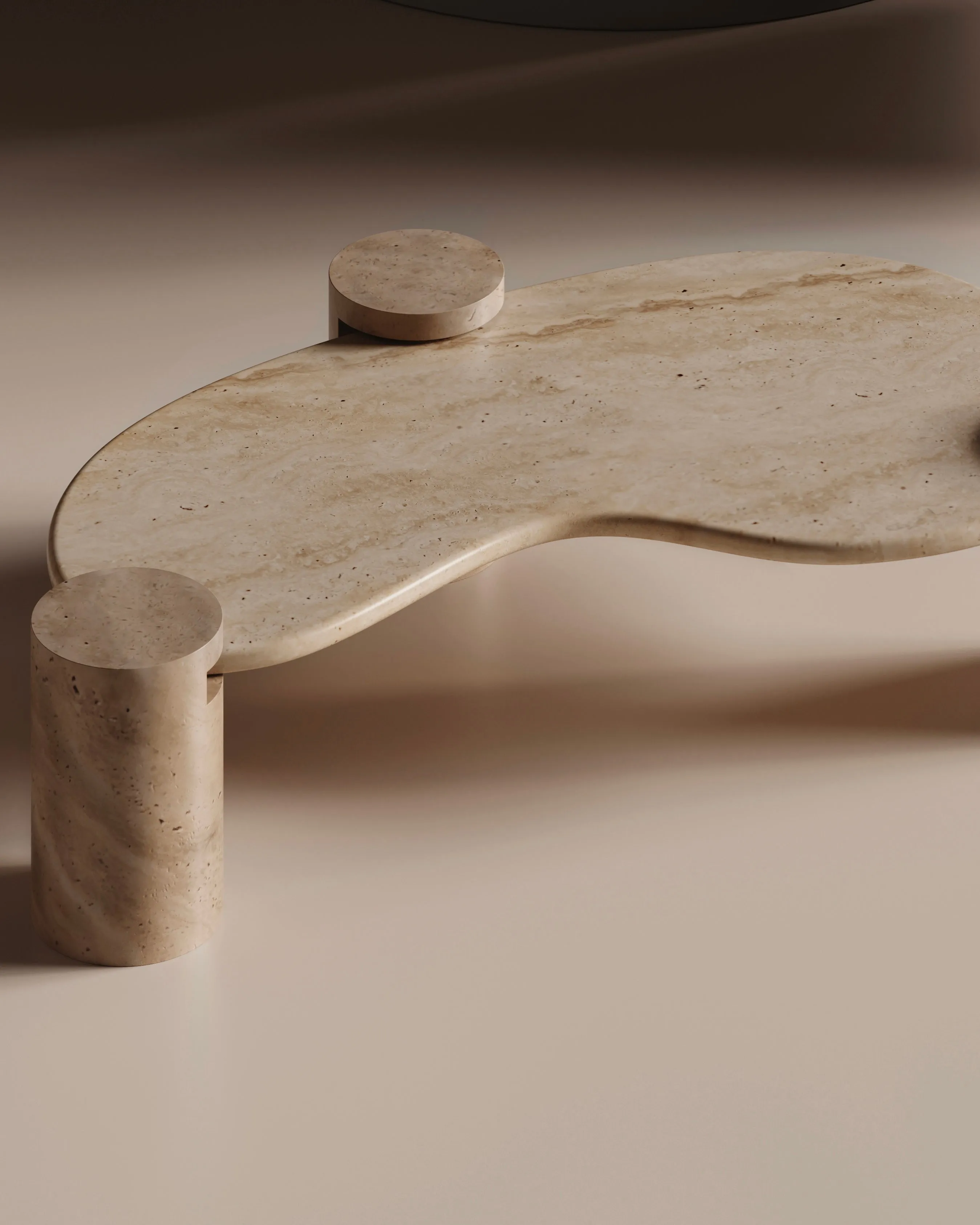 Tuscani Travertine Coffee Table