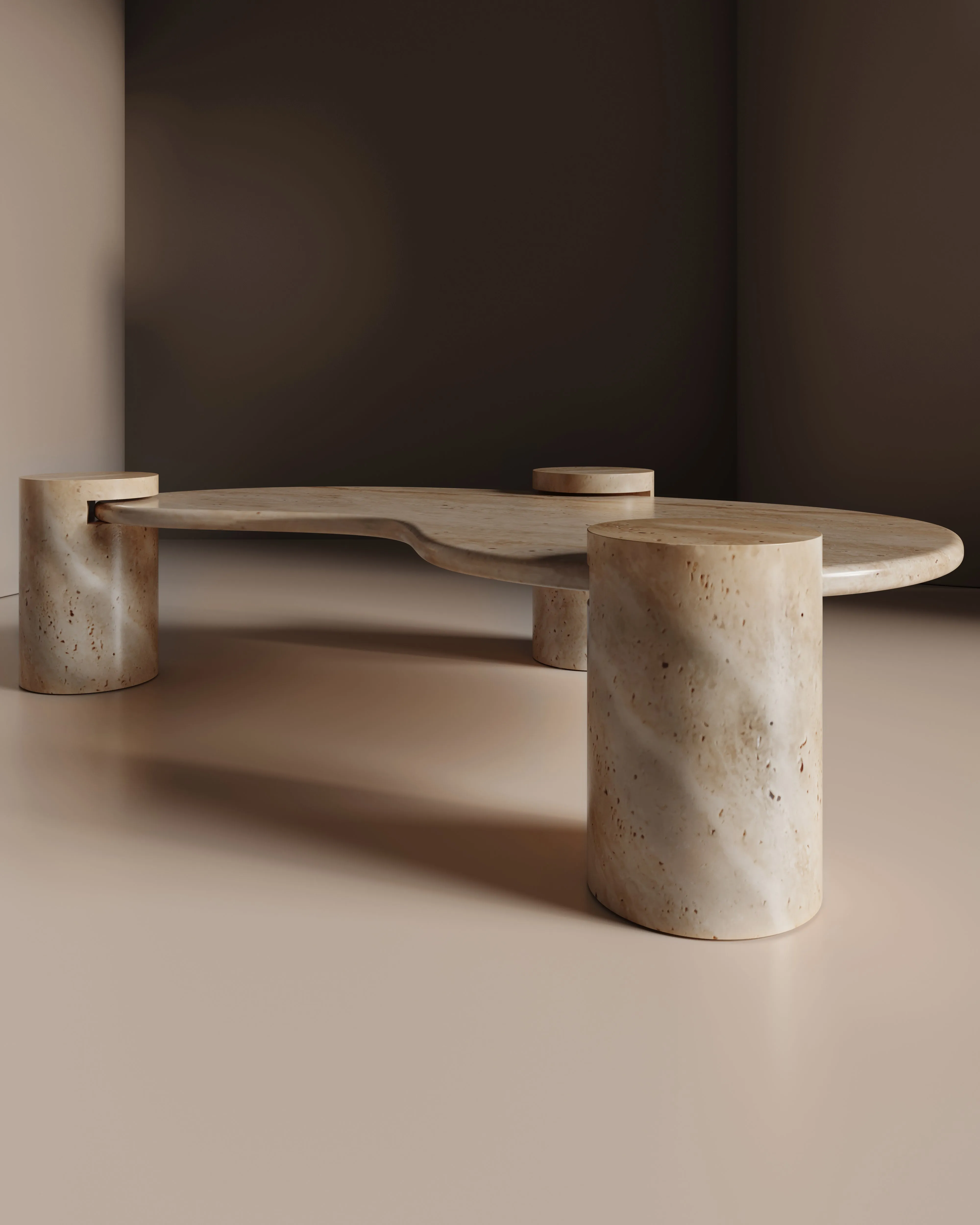 Tuscani Travertine Coffee Table