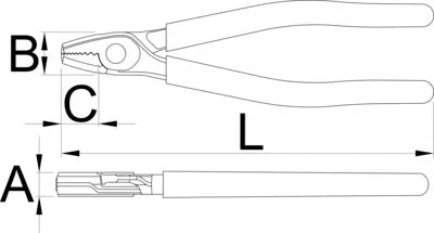 Unior Screw Pliers 170