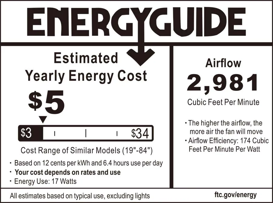 Vetric 52 inch Low Profile Ceiling Fan with Remote(No LED)