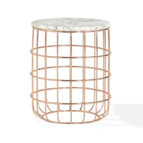 Violetta Marble End Table