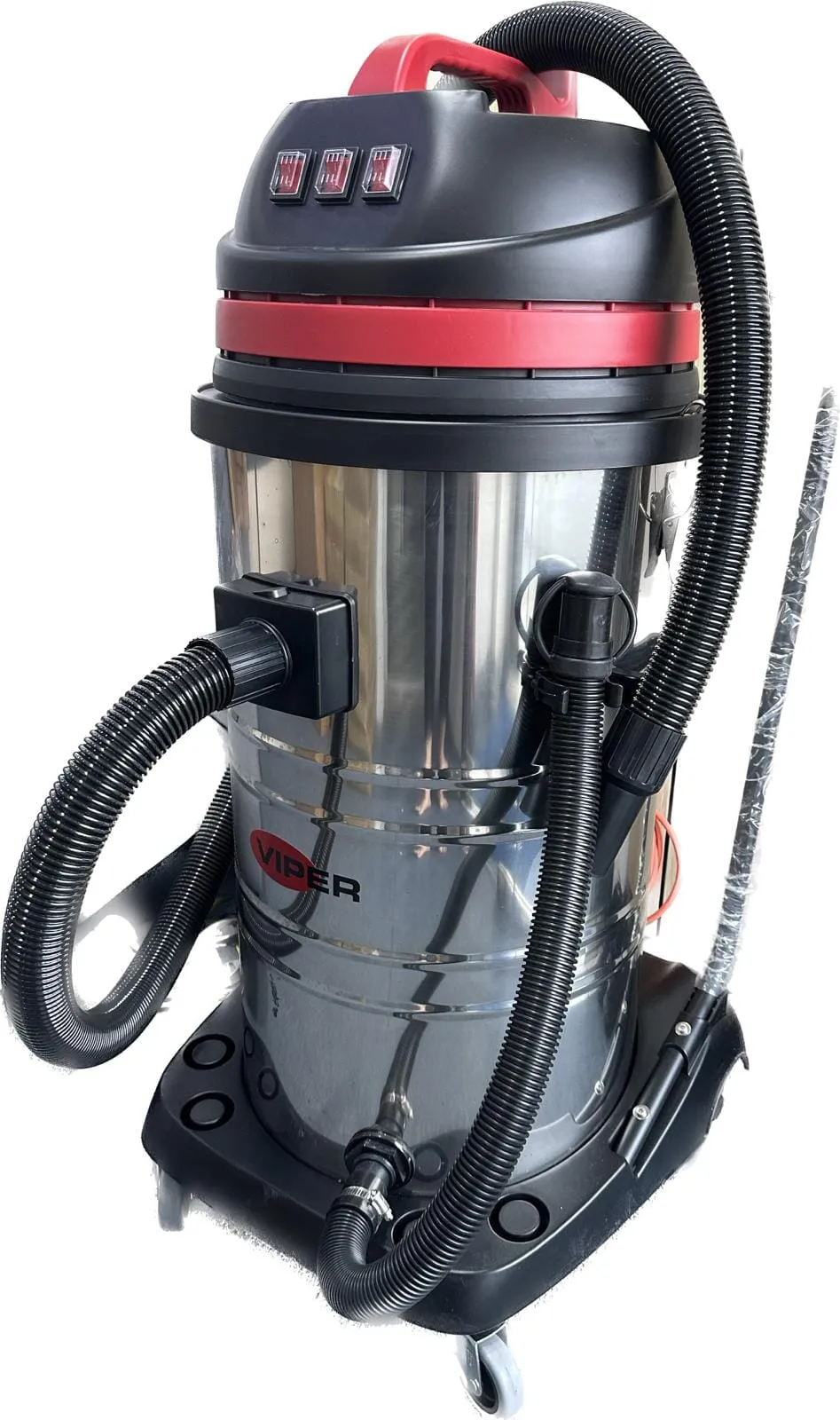 Viper Three-Motor Professional Wet & Dry Vacuum Cleaner With High Suction Power | Model : LSU395-UK