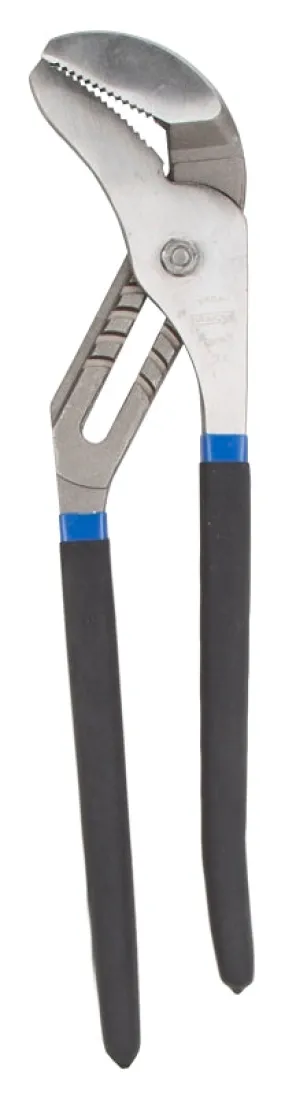 Vulcan JLW5300 Groove Joint Plier, 16 in OAL, 2-1/2 in Jaw, Black & Blue Handle, Non-Slip Handle, 2-1/2 in W Jaw :EA: QUANTITY: 1