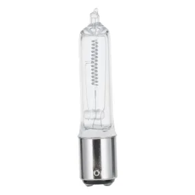 Westinghouse 0474600 100 Watt Halogen T4 Single-Ended Clear - 2950 Kelvin - Warm White - 1500 Lumens - BY22d-Double Contact Bayonet Base - 120 Volt - Card