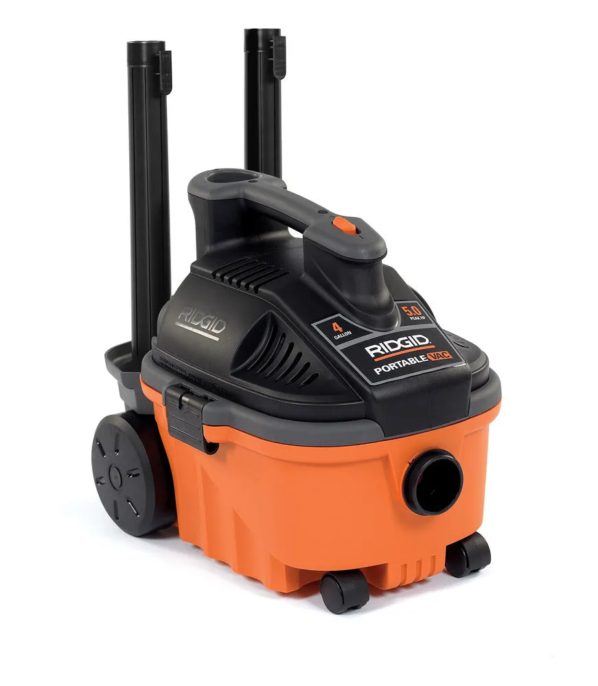 Wet/Dry Vacuum - Ridgid WD4070EX 4 Gallon Portable Vac 31658