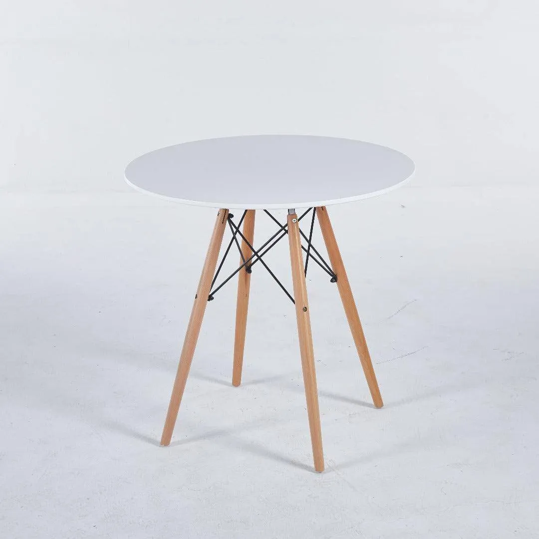 White Eames Table - DT-02-2