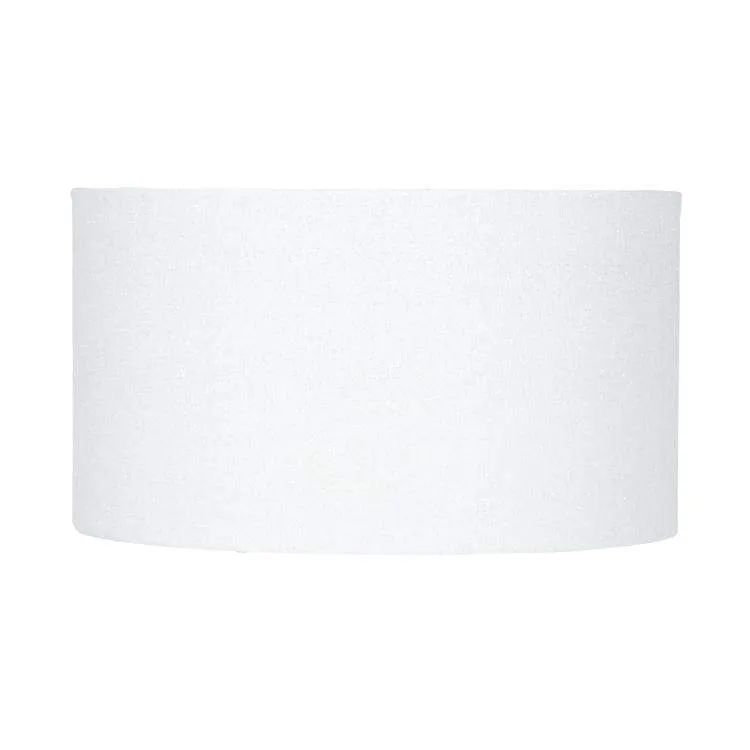 White Glitter Cylinder Poly Cotton Shade