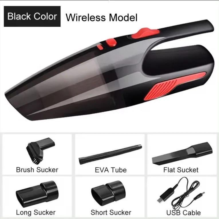 Wholesale UK Handheld Cordless Vacuum Cleaner USB (120W 6000PA) for Car, Home, Pet hair and more (Wet/Dry) Bulk