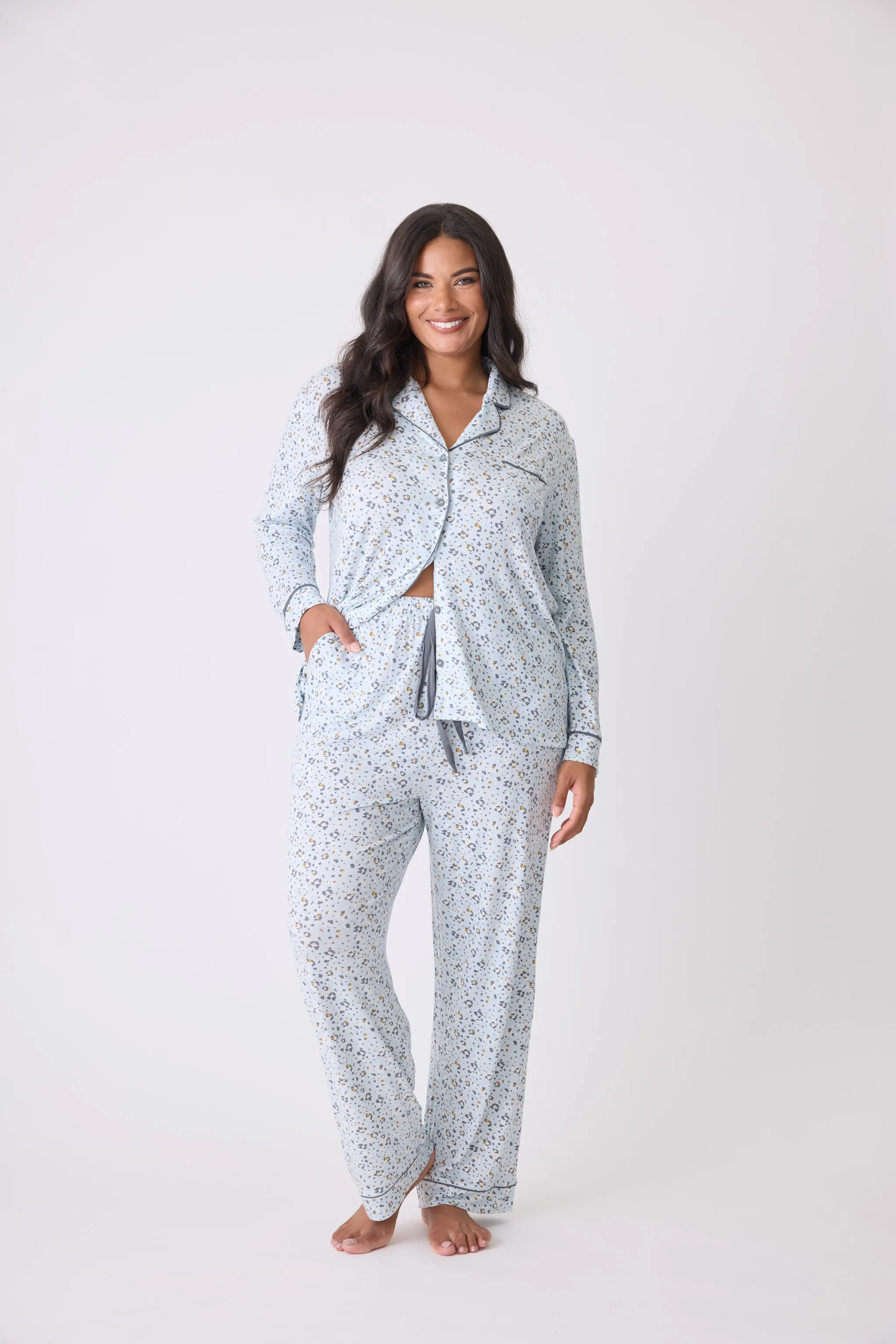 Wild Dreams Modal PJ Set - Extended Sizes