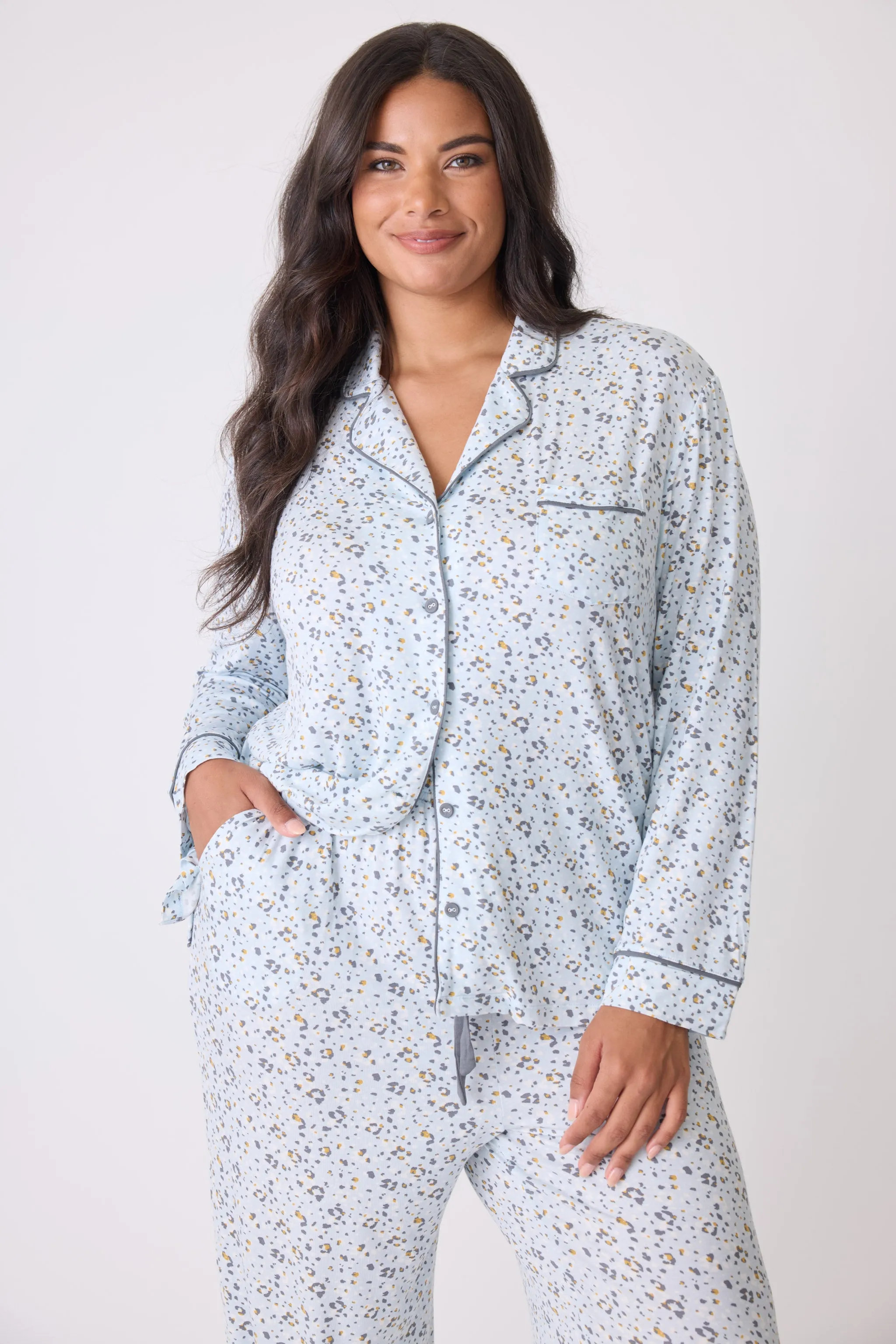 Wild Dreams Modal PJ Set - Extended Sizes