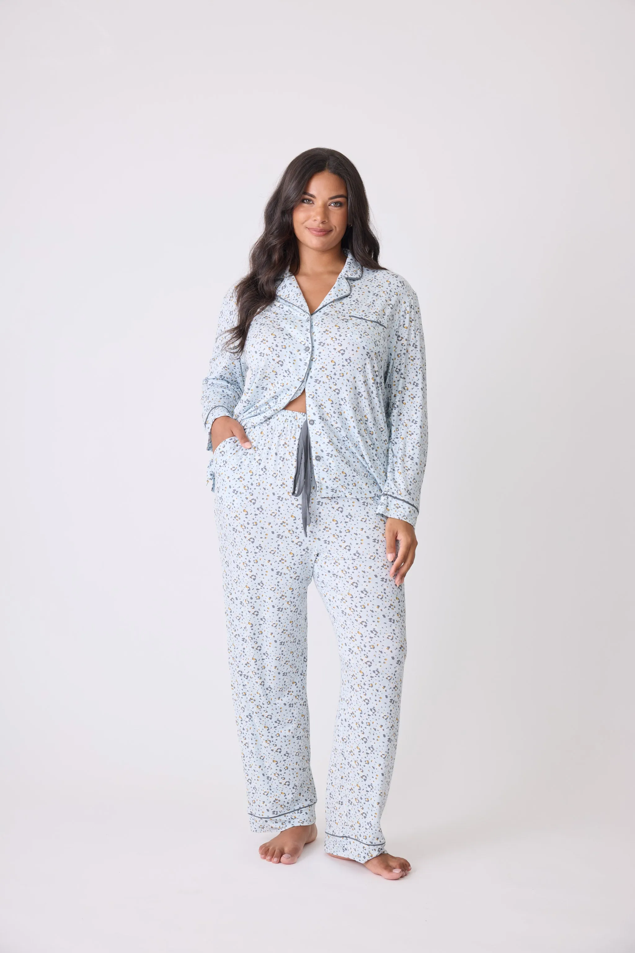 Wild Dreams Modal PJ Set - Extended Sizes