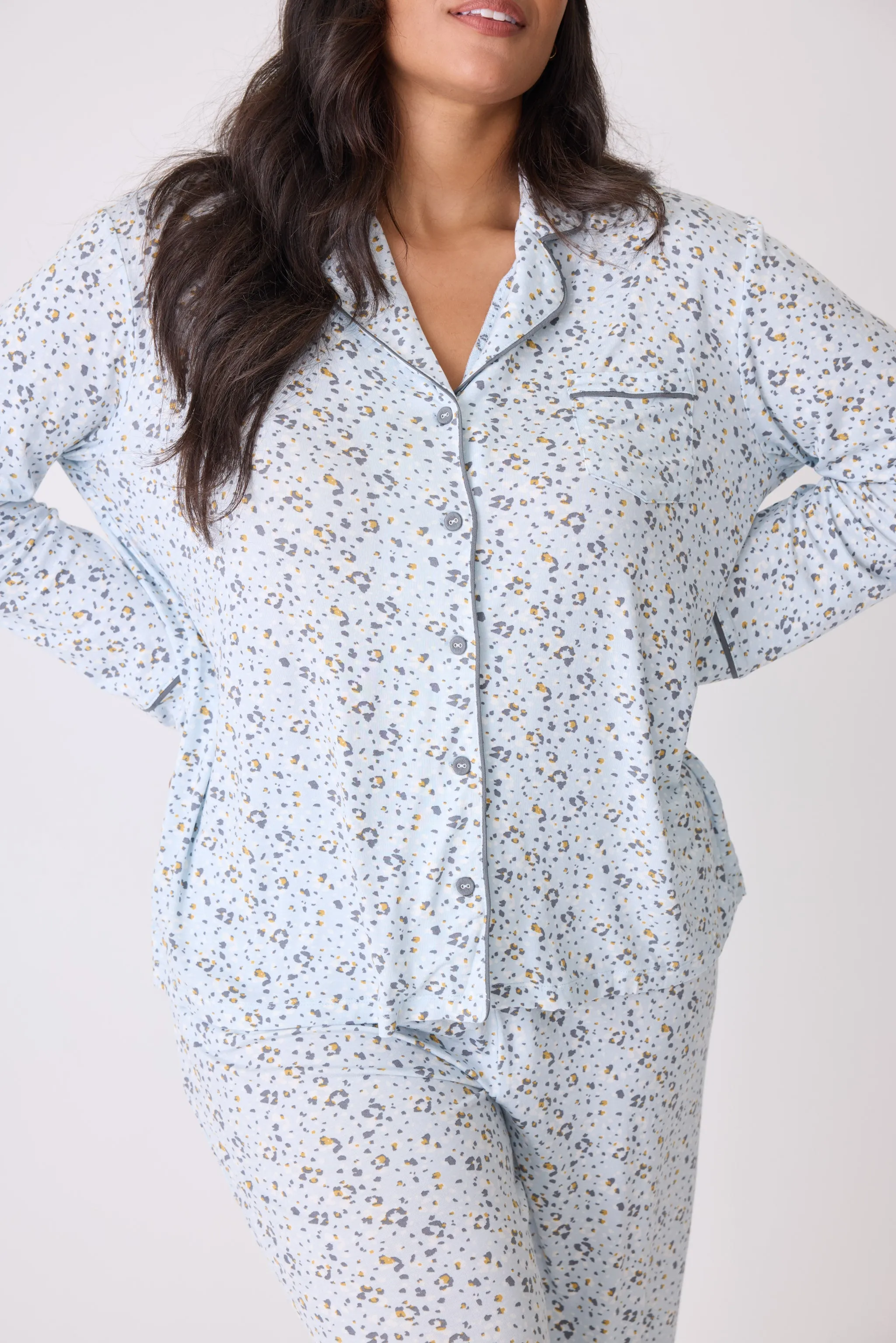 Wild Dreams Modal PJ Set - Extended Sizes