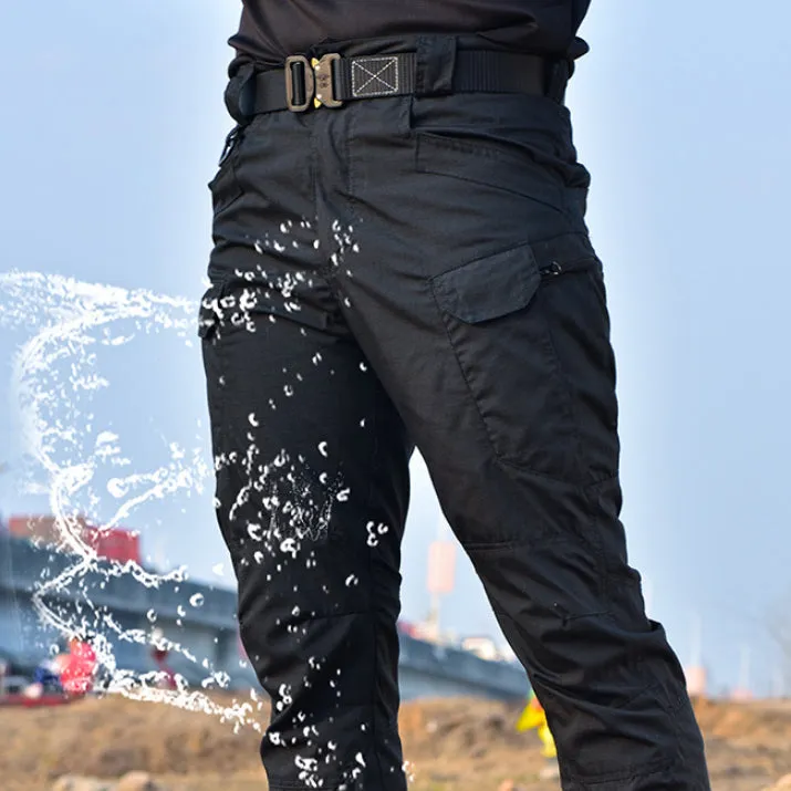 xiangtuibao - Outdoor Tactical Pants Army Fan  Multi-Pocket Combat Pants