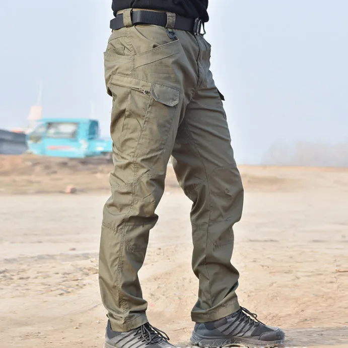 xiangtuibao - Outdoor Tactical Pants Army Fan  Multi-Pocket Combat Pants