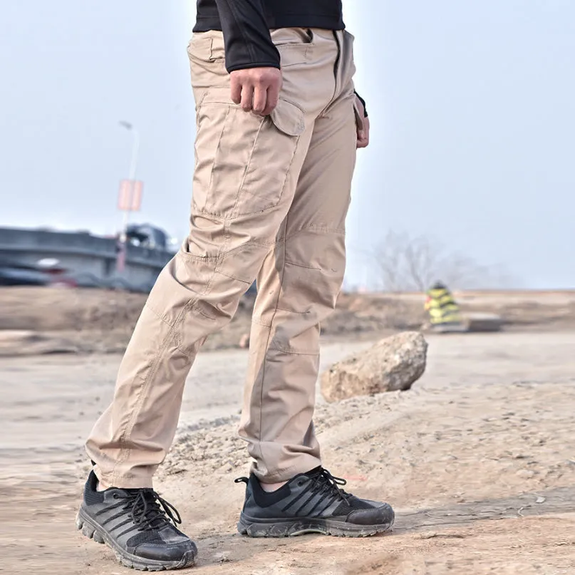 xiangtuibao - Outdoor Tactical Pants Army Fan  Multi-Pocket Combat Pants