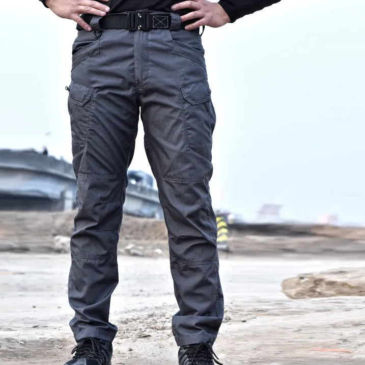 xiangtuibao - Outdoor Tactical Pants Army Fan  Multi-Pocket Combat Pants