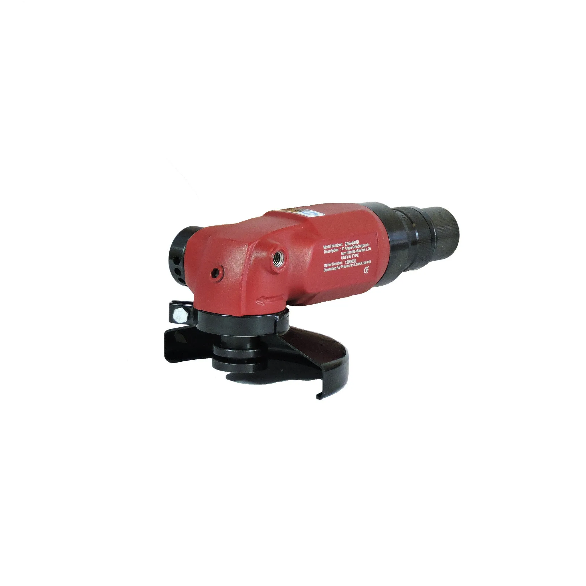 ZAG4UMR -- 13,600 RPM -- 4" Angle Grinder -- push-turn throttle